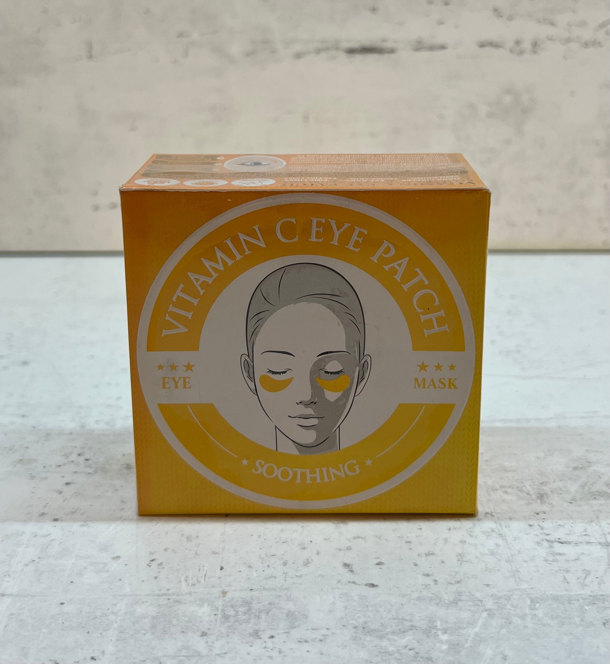 🍊 Vitamín C hydratačné vankúšiky pod oči (60 ks)