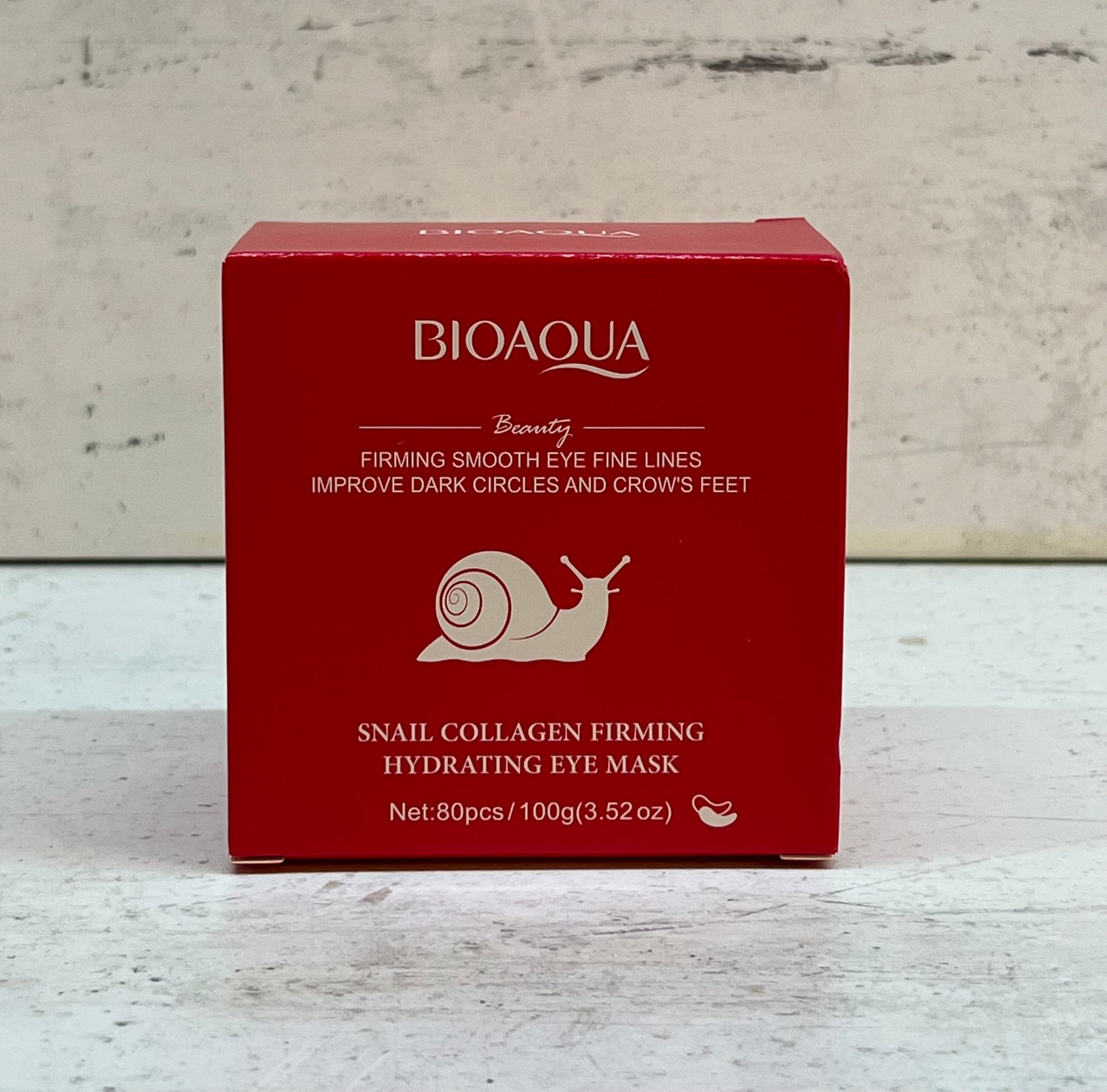 🐌 BIOAQUA - kolagénové vankúšiky pod oči (80 ks)